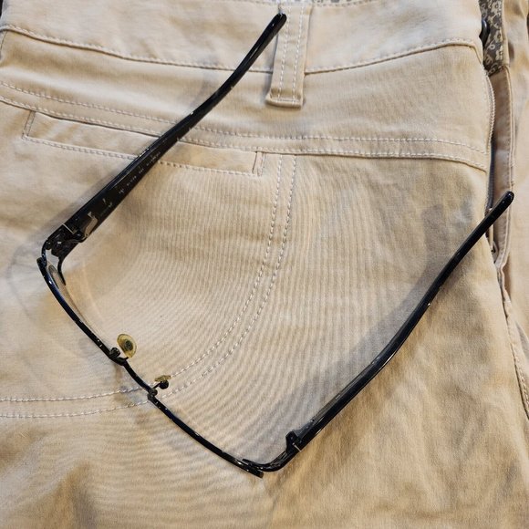 VOGUE VO3661-B 352 Eyeglasses Frames Only 52-16-130 Black Crystal Polish - Picture 6 of 9